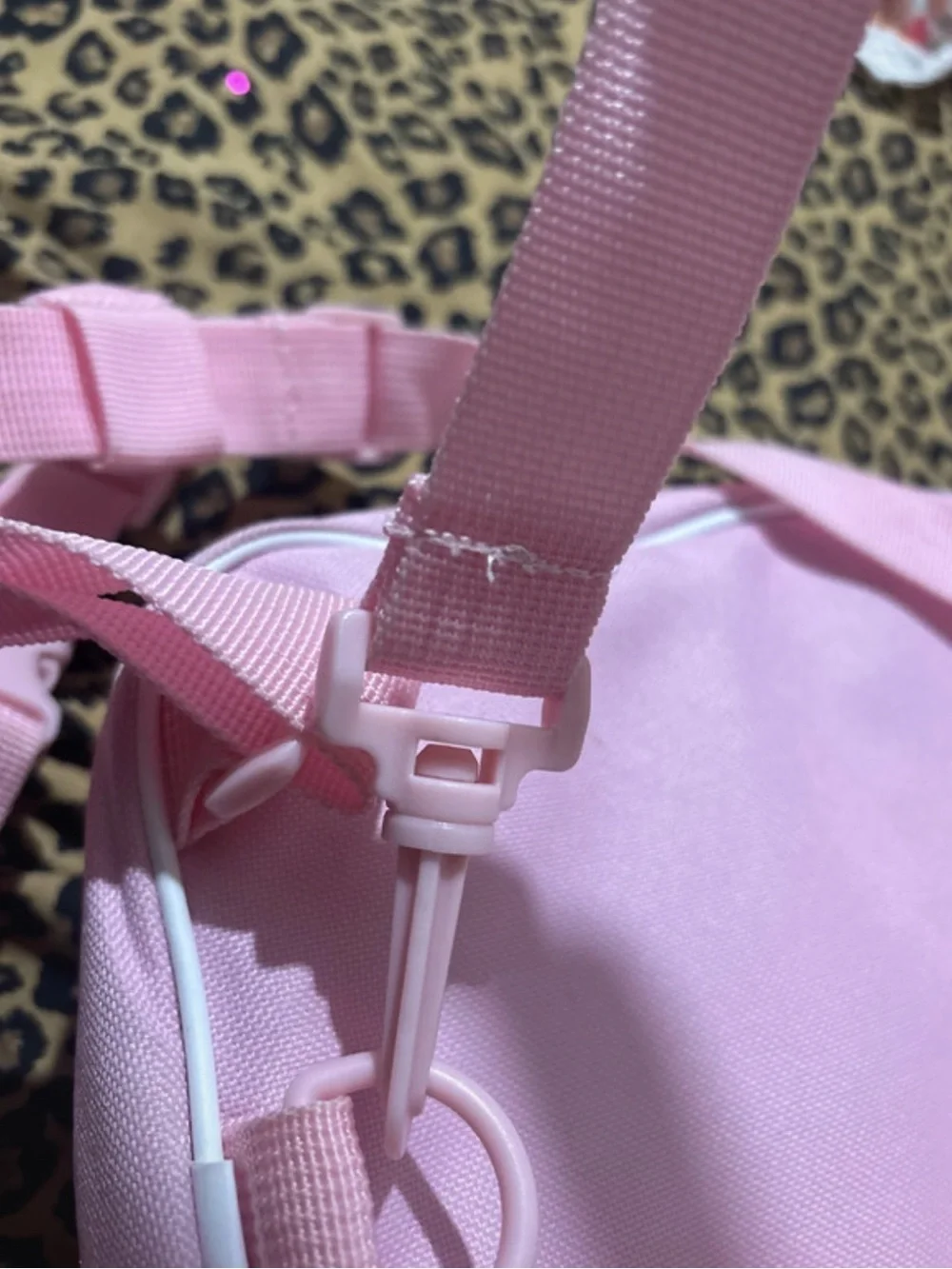 Disney Minnie Mouse Pink Holographic Party Backpack